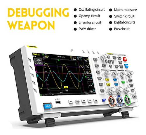 Osciloscopio Digital Fnirsi 1014d 2 En 1 Con Generador De Se