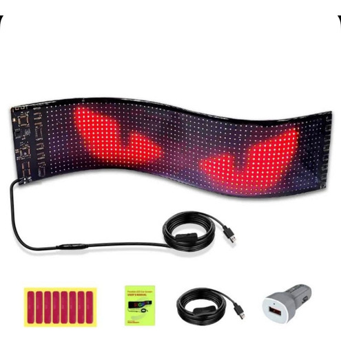 Pantalla Led Flexible Para Carro