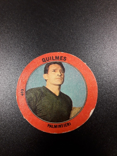 Golazo 1965, Figurita N° 405 Palmintieri Quilmes. Mira!!!!