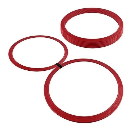 Imagem 1 de 1 de Kit Argolas De Agilidade Funcional Circuito 16 Peças