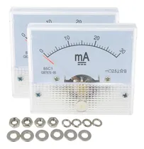 Comprar Amperímetro De Panel Analógico Rectangular Cc 0-30ma 85c1 Pa
