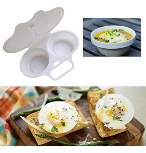 Cocina Para Microondas, Bandeja Para Freír Huevos Rápidament