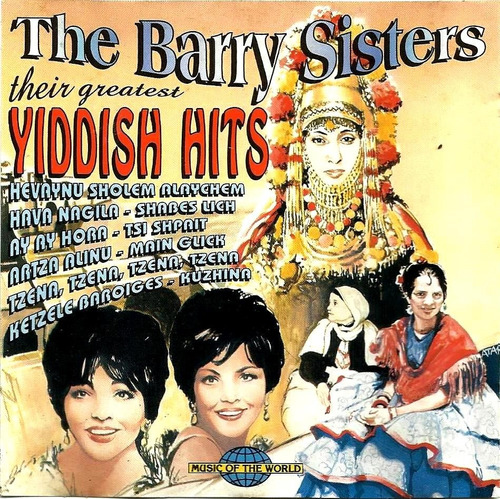 Cd The Barry Sisters  Their Greatest Yiddish Hits 1997