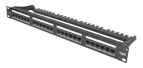 Patch Panel Evus Cat6 24 Portas Ev-pp-6-24