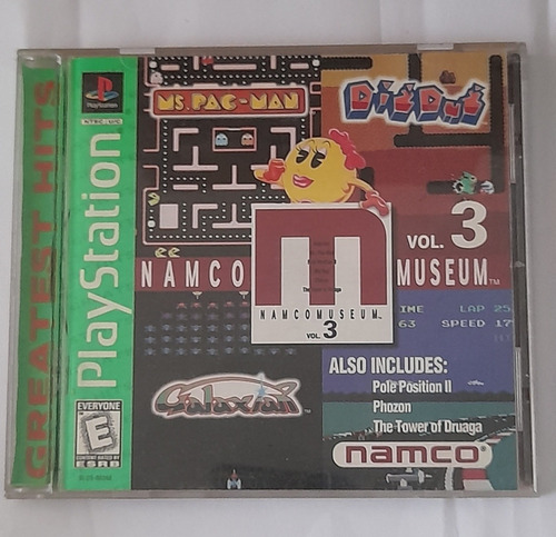 Namco Museum Vol 3 Playstation 1 Original Fisico