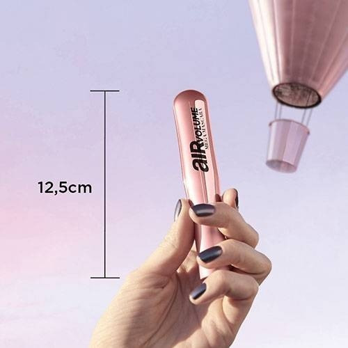 Máscara De Pestañas L'oréal Paris Air Volume Mega Color Negro Waterproof