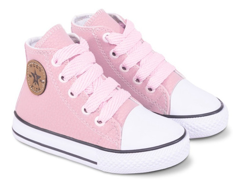 Zapatillas Stars Bota Rosa P.u  Wees Kids  Del 18 Al 26