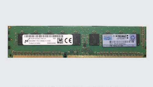 Memória Micron Pc3-12800e 8gb 2rx8 Ecc Unbuffered Udimm (Usado)