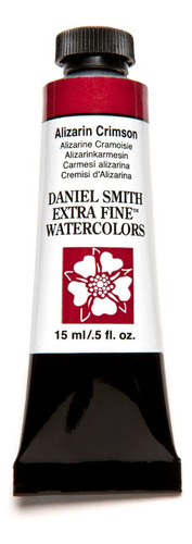 Pintura Acuarela Daniel Smith 15ml Extrafina Serie 1 Color Alizarin Crimson S1