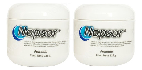 2 Nopsor Pomada Auxiliar Tx De Psoriasis
