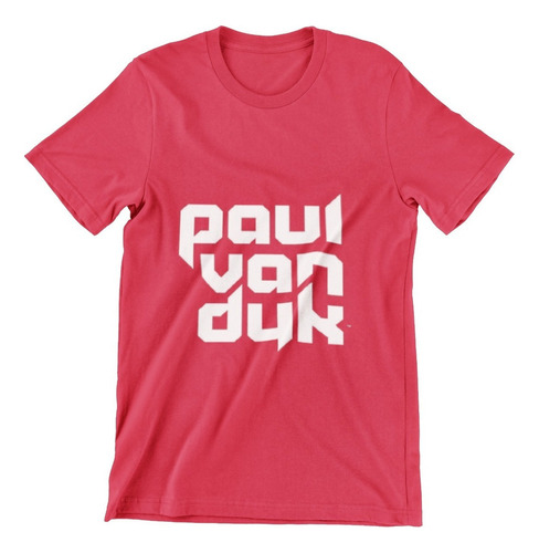 Polera Unisex Paul Van Dyk Concierto Elect Algodon Estampado