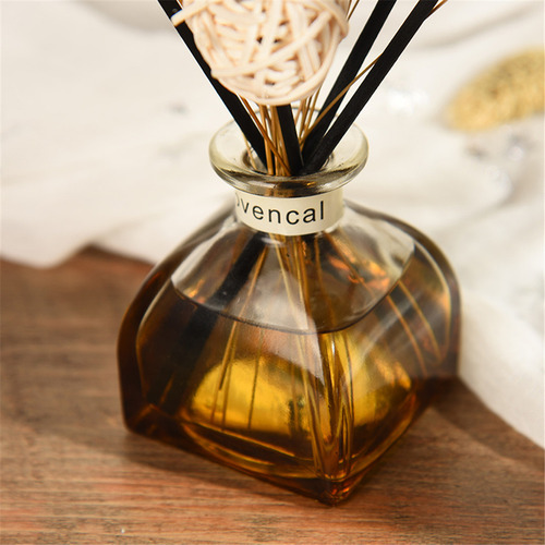 Difusores De Aceite S Con Barras Naturales, Botella De Vidri