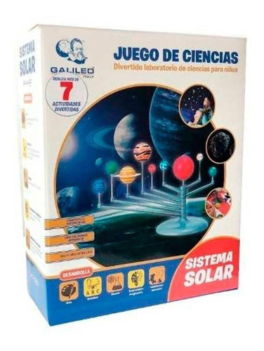 Juego De Ciencia Galileo Italy Sistema Solar Kit Actividades