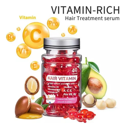 MVPCARE capilar reparación nutrición 120 unidad 80g 1 ml Cápsulas de esencias para el cuidado del cabello 3pcs