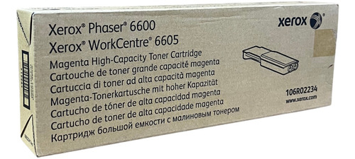 Toner Original Xerox 6600 Mag 106r02226 6,000 Impresiones