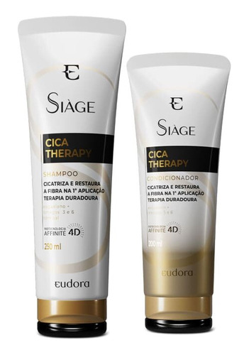 Kit Siàge  Shampoo + Condicionador Cica Therapy - Eudora