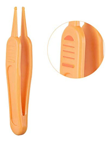 Jgo 2 Pinzas De Plástico Abs Para Limpieza Nasal De Bebés Pi