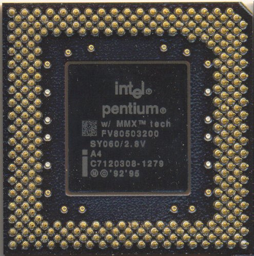 Cpu Intel Sl27j Pentium 200 Mmx