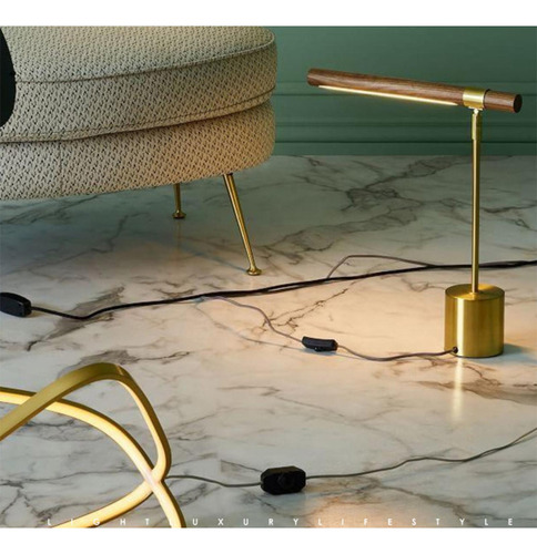 Luz De Escritorio Led Simple, Luz De Mesa De Luz Calida