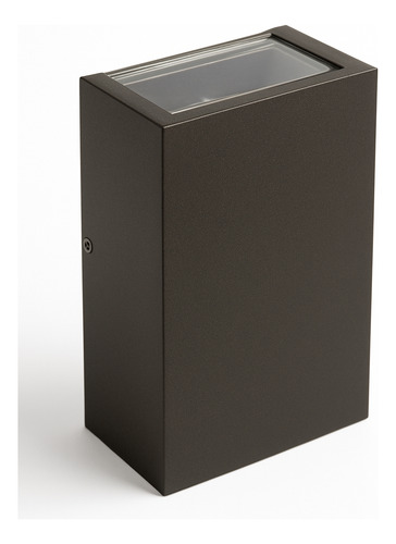 Arandela Alumínio 2 Focos Externa + Lâmpada 6205 Inclusa 5w