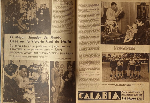 Mundo Uruguayo N° 804 Héctor Scarone En Nacional 1934 (Usado)