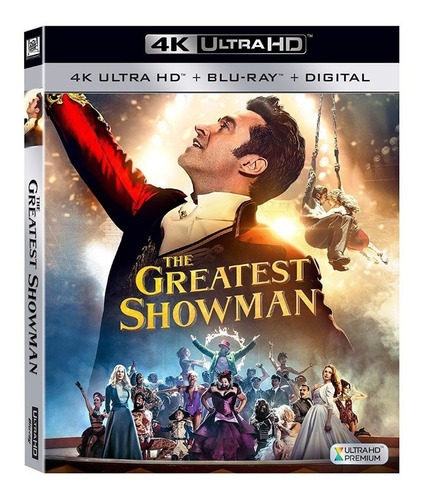 4k Ultra Hd + Blu-ray The Greatest Showman / El Gran Showman