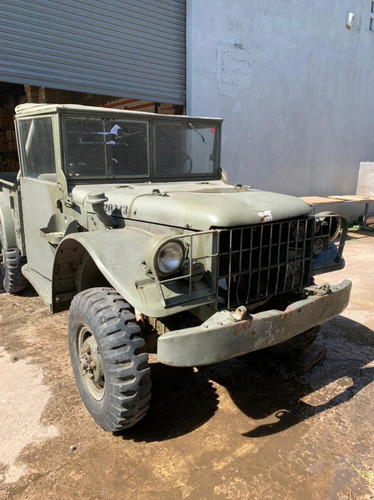 Jeep Dodge M37 Militar 4x4 - Sin Motor - Camioneta, Pick Up