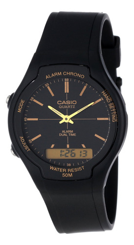 Reloj Deportivo Métrico Casio Aw90h 9e Para Hombre