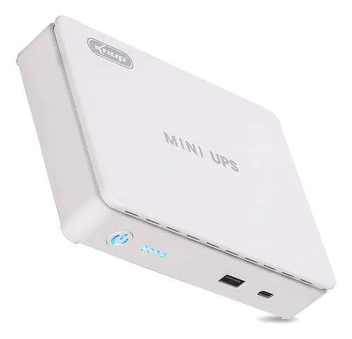 Mini Nobreak Knup UPS 35W USB Type-C Poe Bivolt 100/240V KP-588