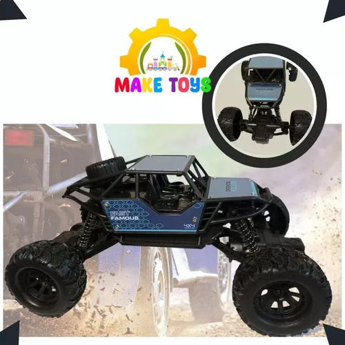 CARRO DE CONTROLE REMOTO 4X4 BAT. RECARREGÁVEL 28CM - GS Store