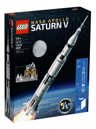 Lego 92176 Nasa Apolo Saturn V Ideas 1969 Pzas