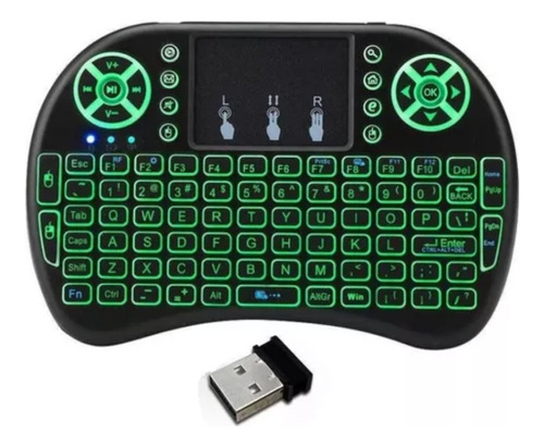 Mini Teclado Inalámbrico Touchpad  Smart Tv Box Tvirtual