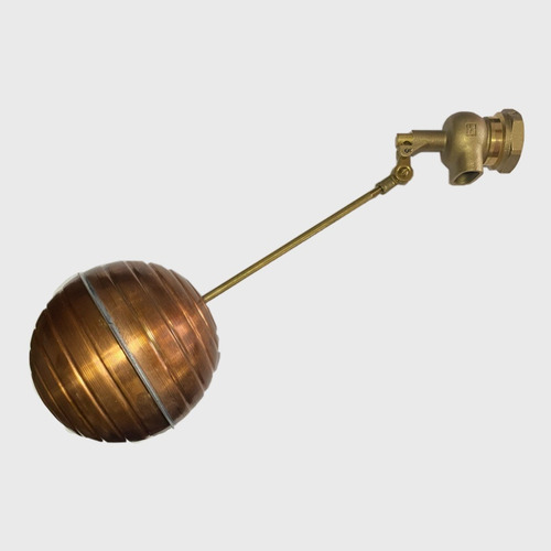 Válvula Flotador 1 1/2 Pulgadas Con Flotador De Cobre 8 Pulg