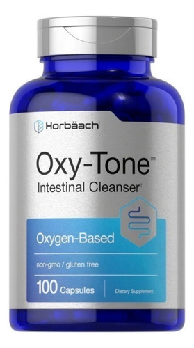 Horbaach Oxy Tone 100 Caps Limpieza Intestinal Sabor Sin Sabor