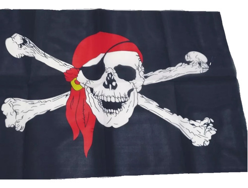 Bandeira Pirata Jolly Roger 60x40