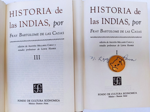 Libro Historia De Las Indias Bartolomé De Las Casas 155j8