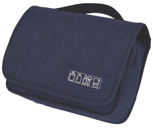 Necessaire Viagem Impermeável Com Cabide 50226 Azul Marinho