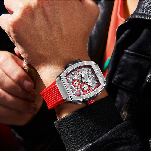 Relojes De Pulsera De Silicona Onola Calendar Luminous