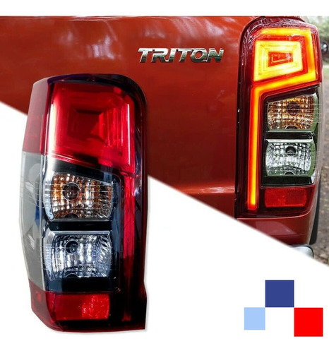 Farol Foco Trasero Mitsubishi L200 Dakar 2019-2021