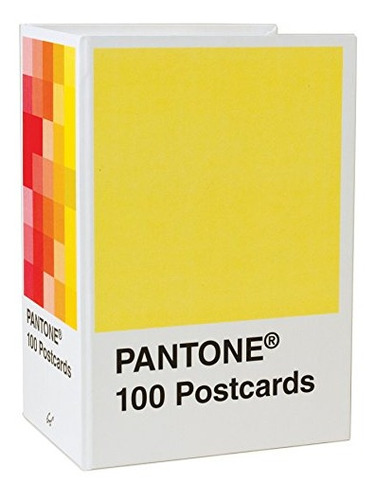 Caja De Tarjetas Postales Pantone, 100 Tarjetas Postales Pan