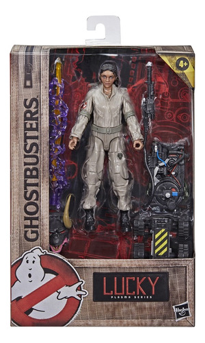 Figura De Acción Hasbro Lucky Ghostbusters Plasma Series +4