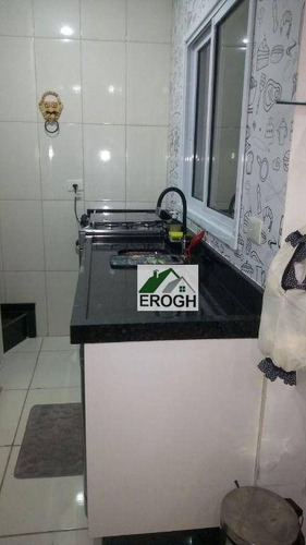 Imagem 4 de 27 de Cobertura Com 2 Dormitórios À Venda, 80 M² Por R$ 275.000,00 - Jardim Do Estádio - Santo André/sp - Co0328