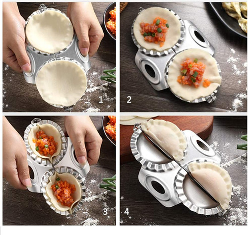 Moldes Empanada Acero Inoxidable Maquina De Empanadas
