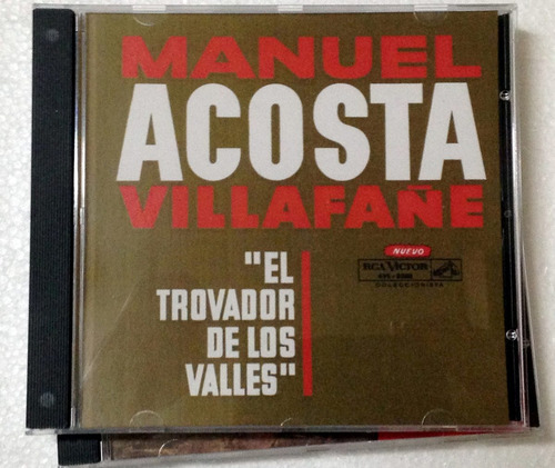 Manuel Acosta Villafañe Trovador Los Valles Cd Bajado De  