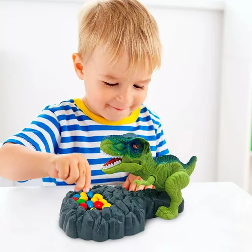 Dinossauro Ataca Brinquedo Boneco Infantil Resgate Os Ovos