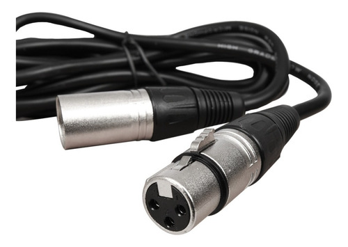 Amw Cb3 Cabo Microfone Xlr Canon Macho/fêmea Balanc 3 Metros