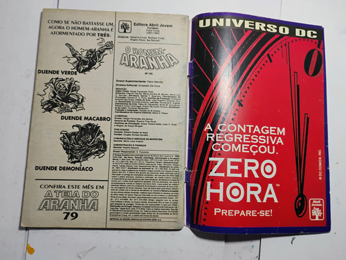Gibi Hq Homem Aranha N° 155 Editora Abril Raro De 1996 (Usado)