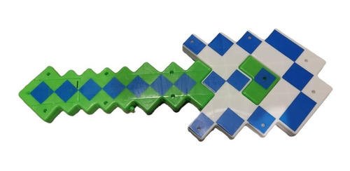 Imagen 1 de 1 de Espadas Y Mazos De Juego Minecraft Con Luz Y Sonido Juguete