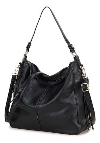 Bolso De Piel Para Mujer, Bandolera Vintage Hobo Tote.