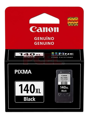Cartucho De Tinta Canon Negro-pg-140 Xl/5200b001ab